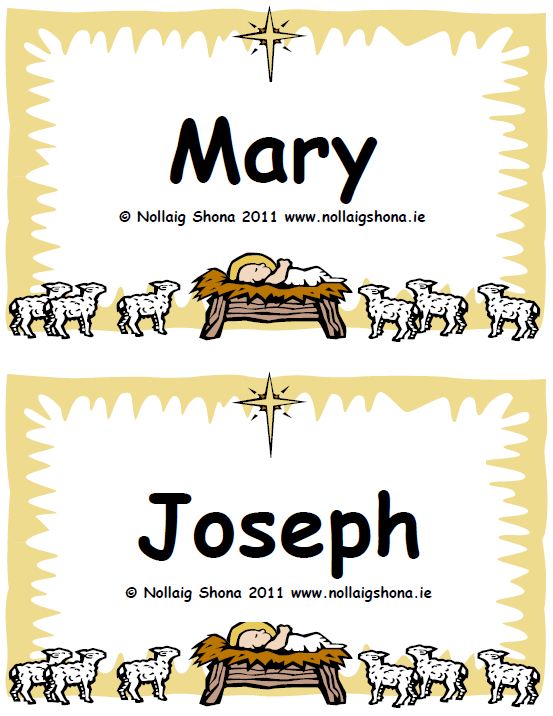 Nativity Vocabulary