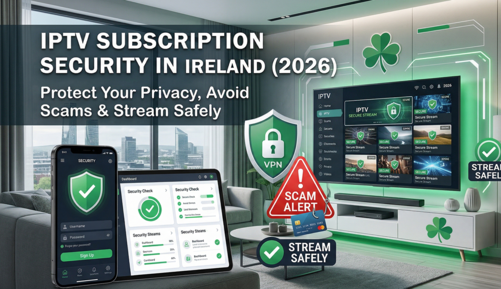 IPTV Subscription security and privacy guide for Ireland 2026
