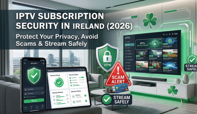 IPTV Subscription security and privacy guide for Ireland 2026