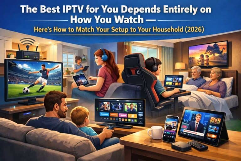 Best IPTV Ireland matched to viewing style sports family films expat 2026