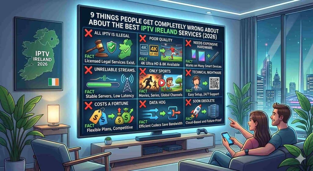 Best IPTV Ireland myths debunked facts versus fiction 2026